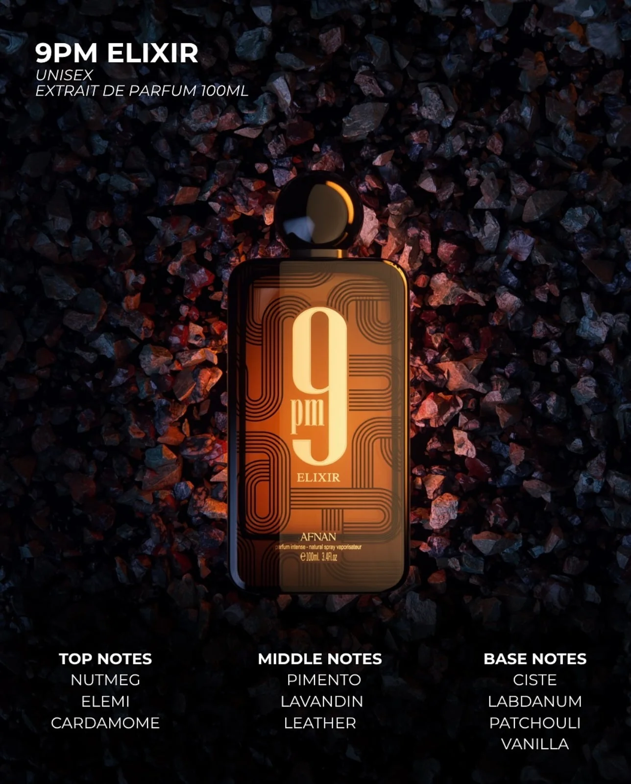 9 pm Elixir Eau de Parfum 100 ml