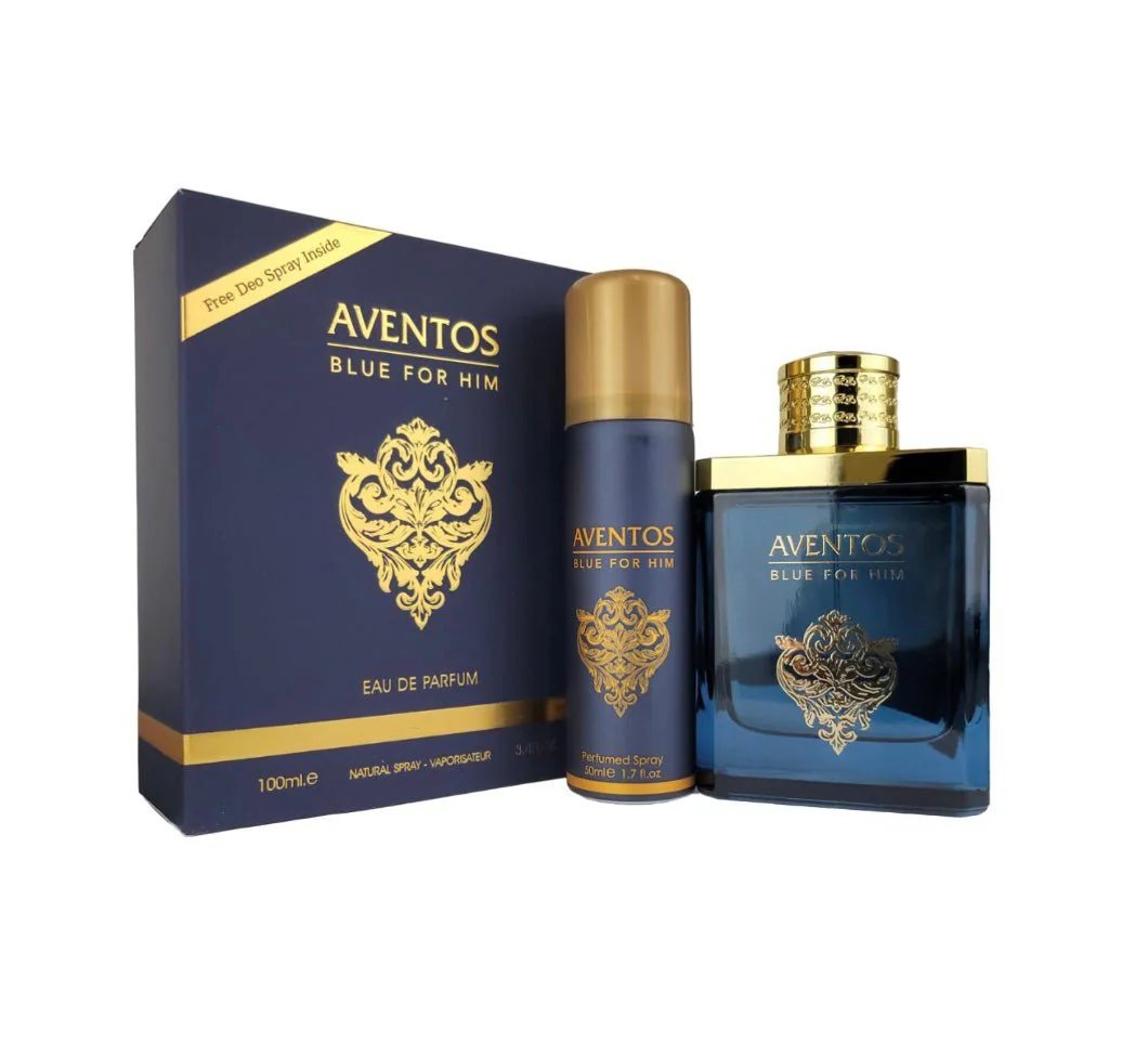 Aventos Blue for Him Eau De Parfum 3.4oz