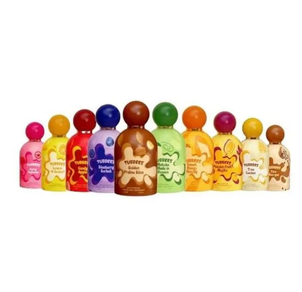 TUBBEES Eau De Parfum For Kids And Women SET OF 10 PERFUMES 50Ml 1.7Oz By Grandeur